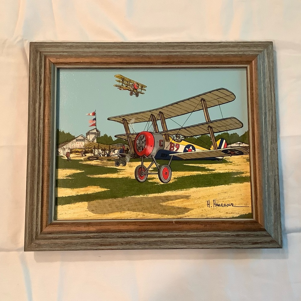 “Ace Aviation” by H. Hargrove painting